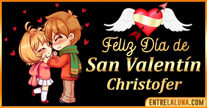 Gif de San Valentín para Christofer 💘