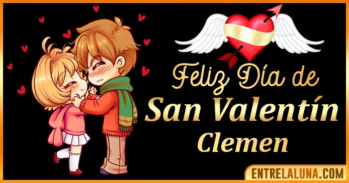 Gif de San Valentín para Clemen 💘