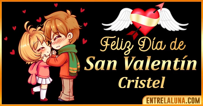 Gif de San Valentín para Cristel 💘
