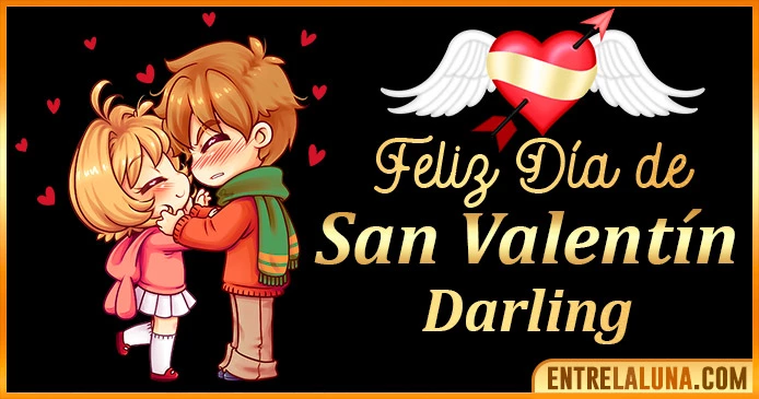 Gif de San Valentín para Darling 💘