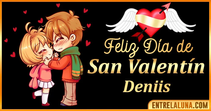 Gif de San Valentín para Deniis 💘