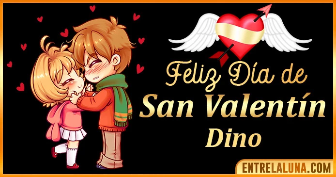 Gif de San Valentín para Dino 💘