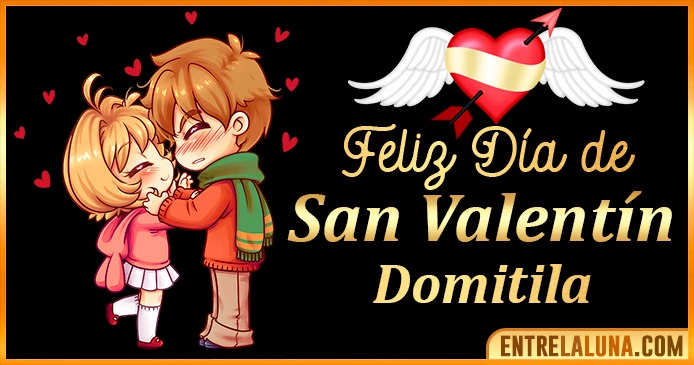 Gif de San Valentín para Domitila 💘