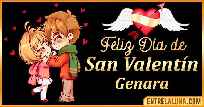 Gif de San Valentín para Genara 💘