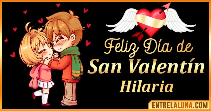 Gif de San Valentín para Hilaria 💘