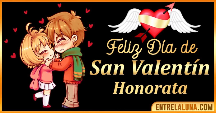 Gif de San Valentín para Honorata 💘