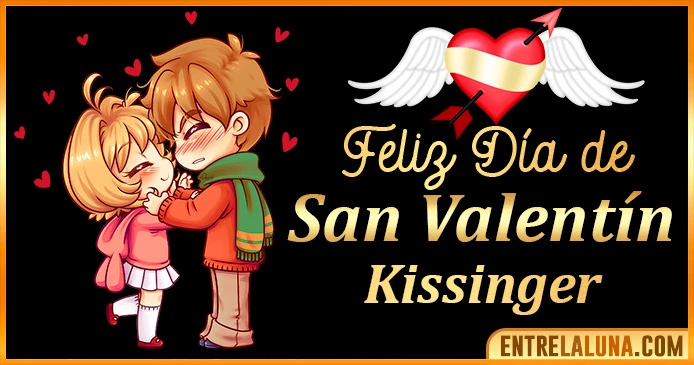 Gif de San Valentín para Kissinger 💘
