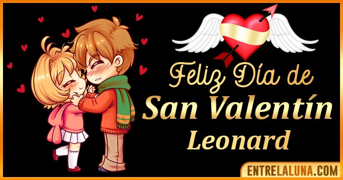 Gif de San Valentín para Leonard 💘