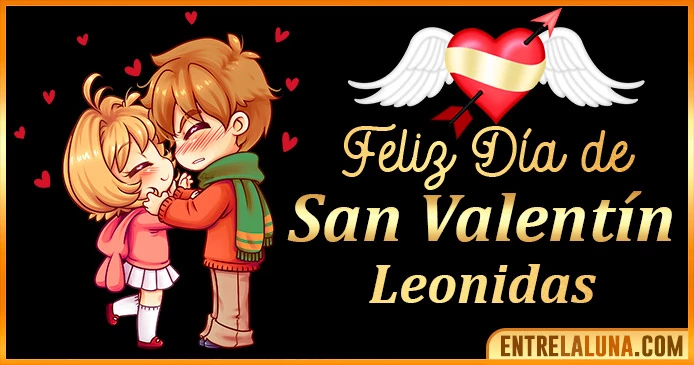Gif de San Valentín para Leonidas 💘