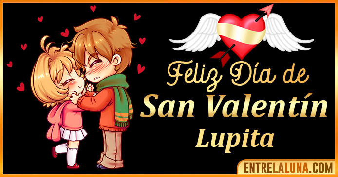 Gif de San Valentín para Lupita 💘