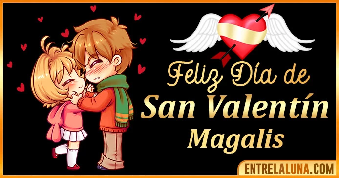 Gif de San Valentín para Magalis 💘
