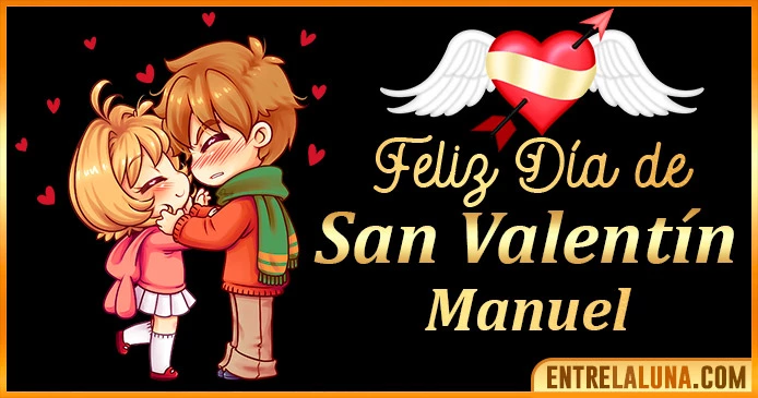 Gif de San Valentín para Manuel 💘
