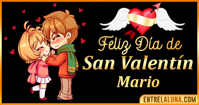 Gif de San Valentín para Mario 💘