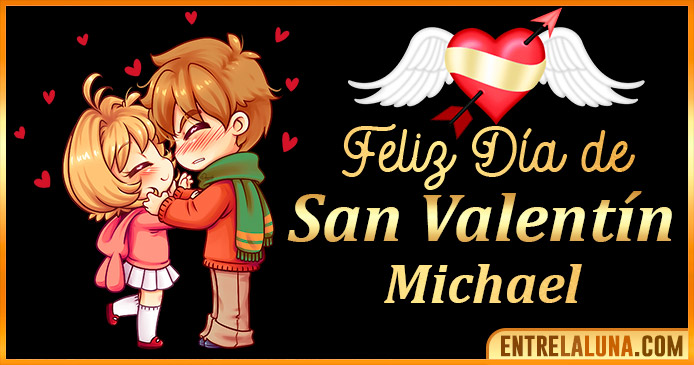 Gif de San Valentín para Michael 💘