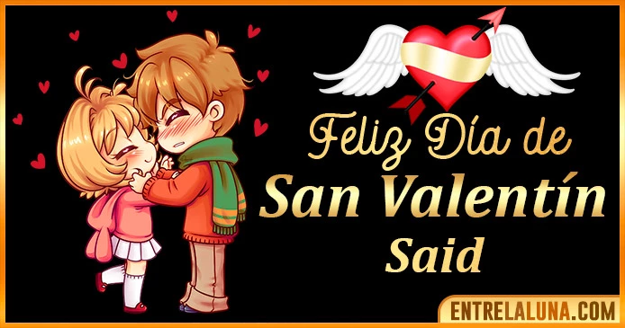 Gif de San Valentín para Said 💘
