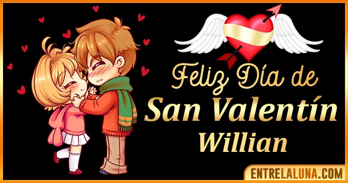 Gif de San Valentín para Willian 💘