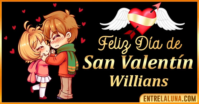 Gif de San Valentín para Willians 💘