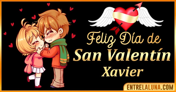 Gif de San Valentín para Xavier 💘