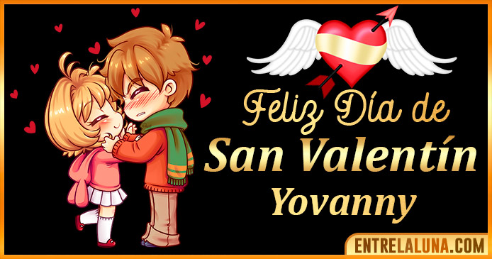 Gif de San Valentín para Yovanny 💘