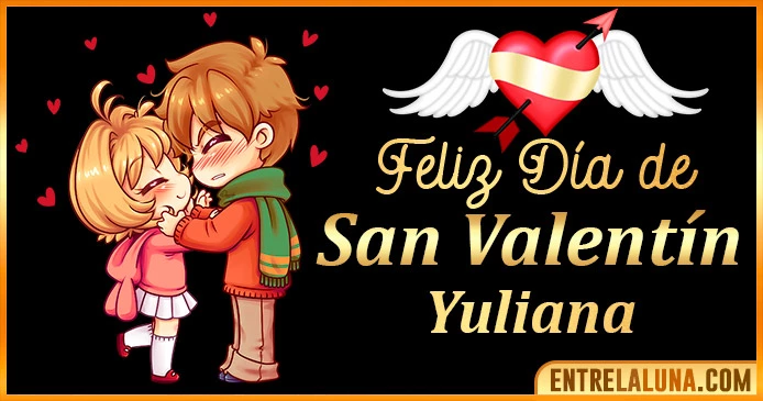 Gif de San Valentín para Yuliana 💘