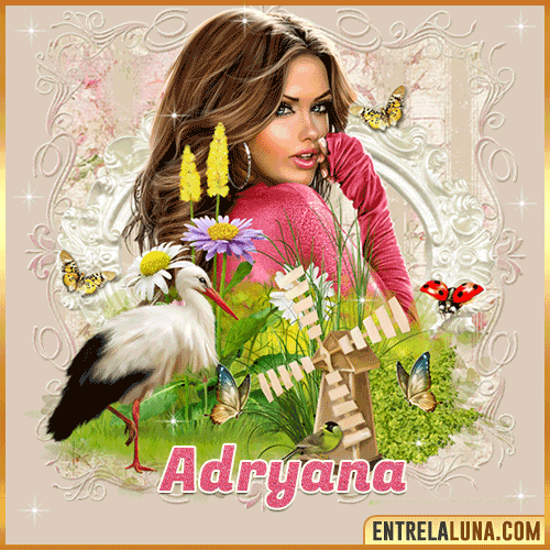 Imágenes con nombre de Mujer Adryana