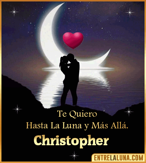 Te quiero hasta la luna y más allá Christopher