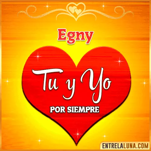 Tú y Yo por siempre Egny
