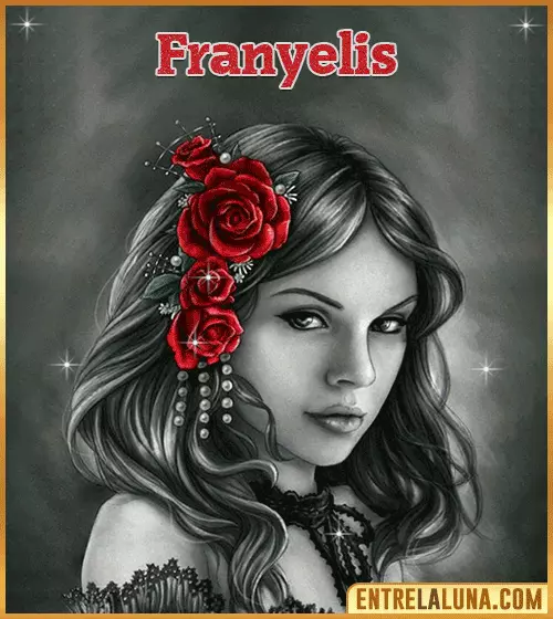 Imagen gif con nombre de mujer Franyelis
