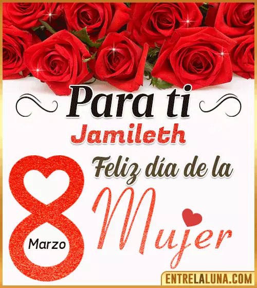 Tarjetas del día de la Mujer Jamileth