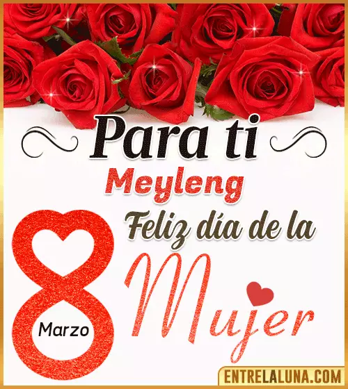 Tarjetas del día de la Mujer Meyleng