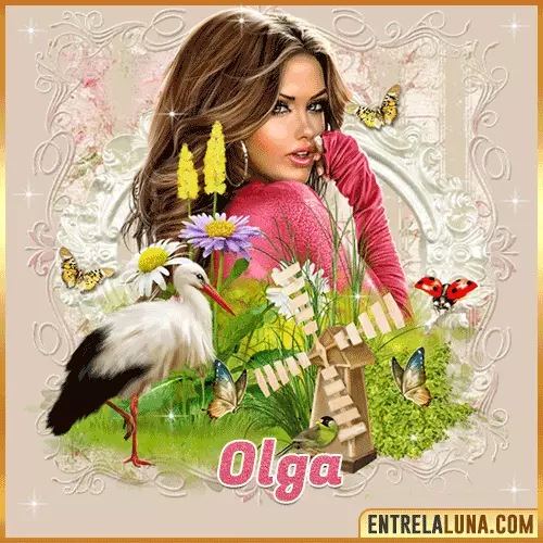 Imágenes con nombre de Mujer Olga