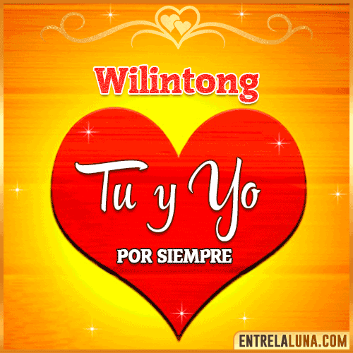 Tú y Yo por siempre Wilintong